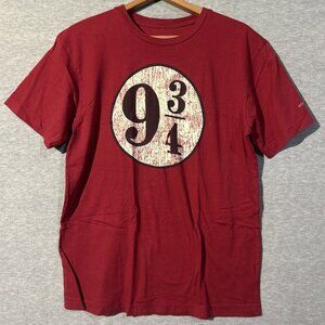 Universal Studios Harry Potter 9 3/4 T-shirt Size M Unisex